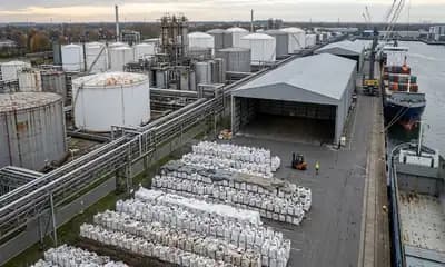 European Sodium Nitrate Drops 7.4% as Industrial Buying Slows